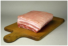 Pork Bellies look a lot like bacon